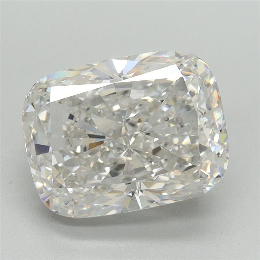 4.58ct F VS2 Very Good Cut Cushion Lab Grown Diamond