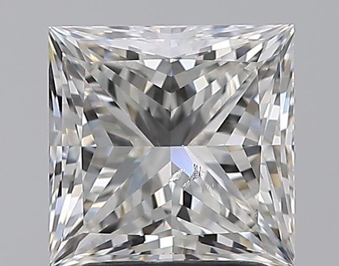 2.01ct H SI2 Rare Carat Ideal Cut Princess Diamond