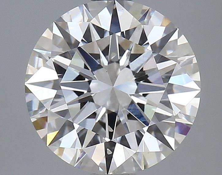 2.98ct F SI1 Rare Carat Ideal Cut Round Lab Grown Diamond