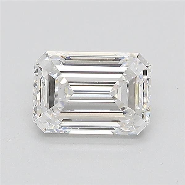 1.03ct D VVS2 Rare Carat Ideal Cut Emerald Lab Grown Diamond