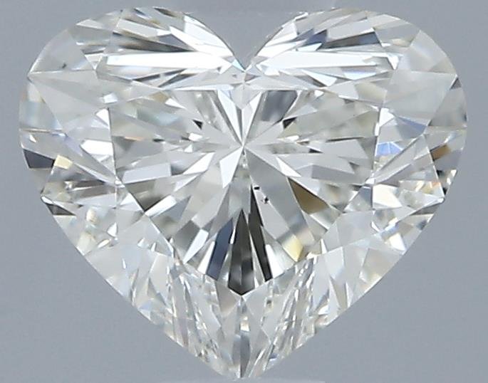 0.55ct I VS2 Rare Carat Ideal Cut Heart Diamond