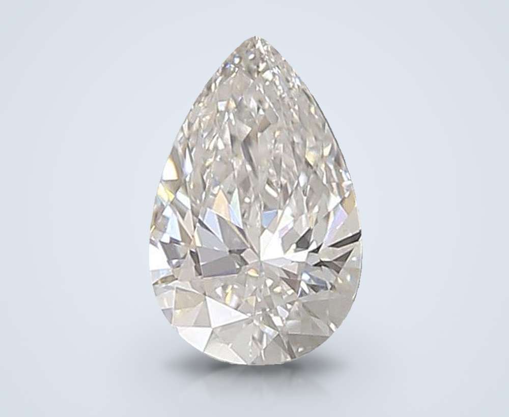 0.81 Carat Pear Lab Diamond