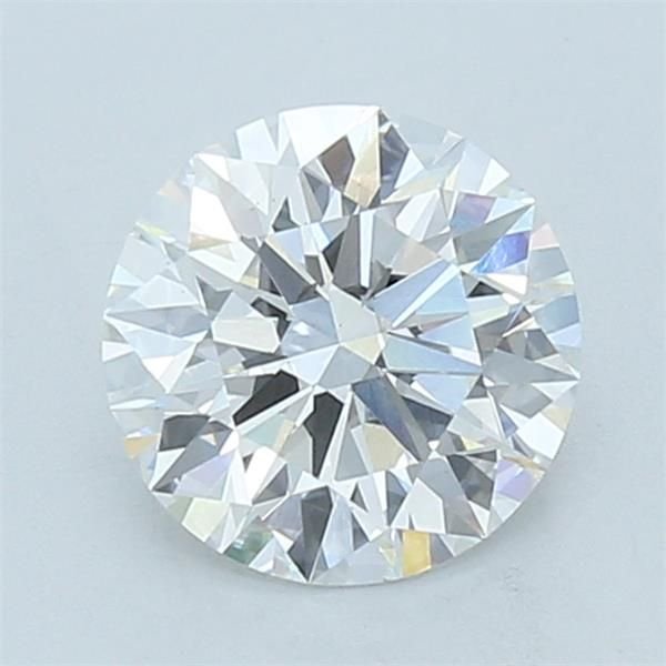 2.01ct D VS2 Rare Carat Ideal Cut Round Lab Grown Diamond