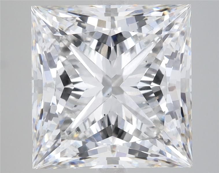 5.53ct G VS2 Rare Carat Ideal Cut Princess Lab Grown Diamond