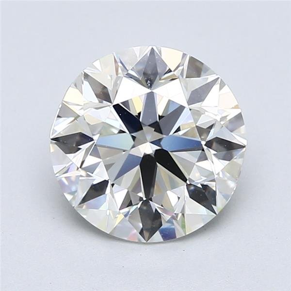 3.01ct H IF Excellent Cut Round Diamond