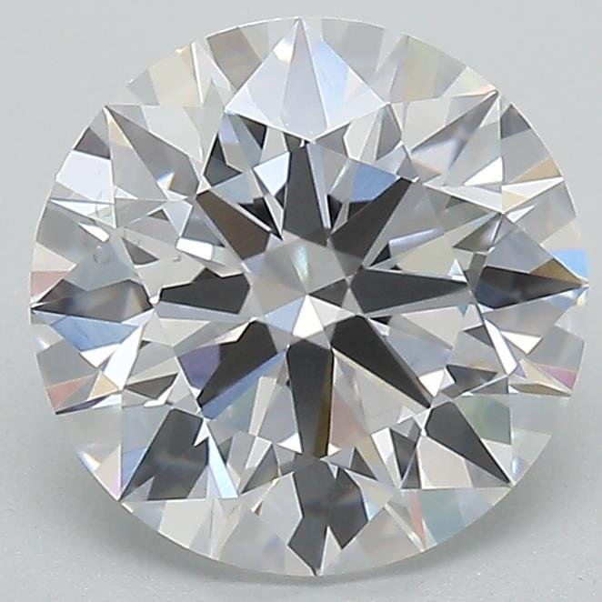 2.39ct D VS2 Rare Carat Ideal Cut Round Lab Grown Diamond