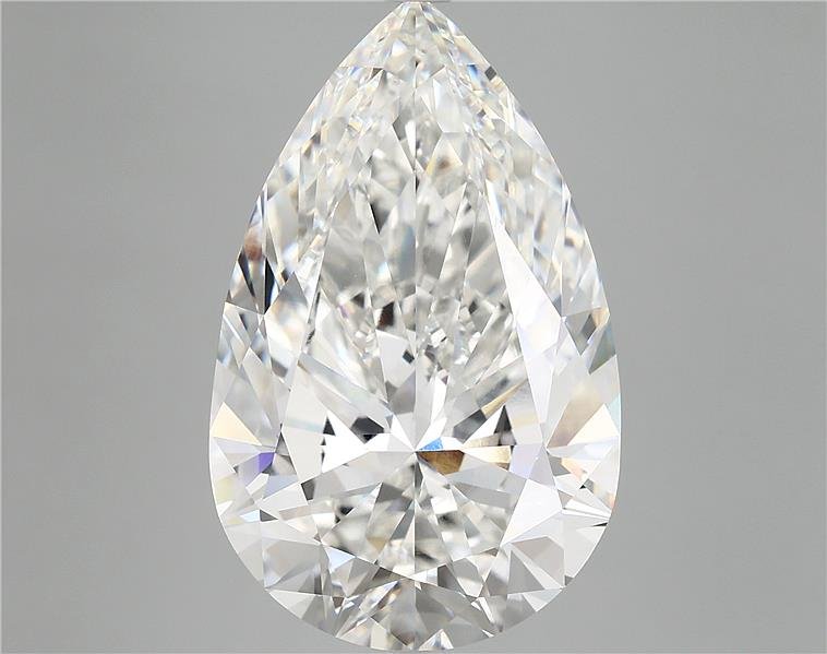 10.22ct F VVS2 Rare Carat Ideal Cut Pear Lab Grown Diamond