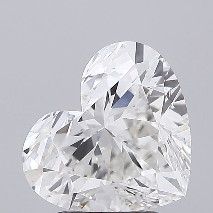 2.59ct G VS1 Rare Carat Ideal Cut Heart Lab Grown Diamond