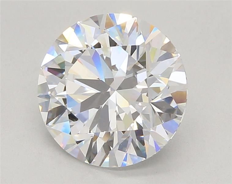 3.54ct D VVS2 Rare Carat Ideal Cut Round Lab Grown Diamond