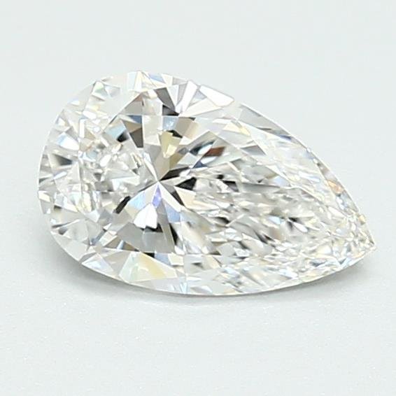 0.85ct D VVS1 Very Good Cut Pear Lab Grown Diamond