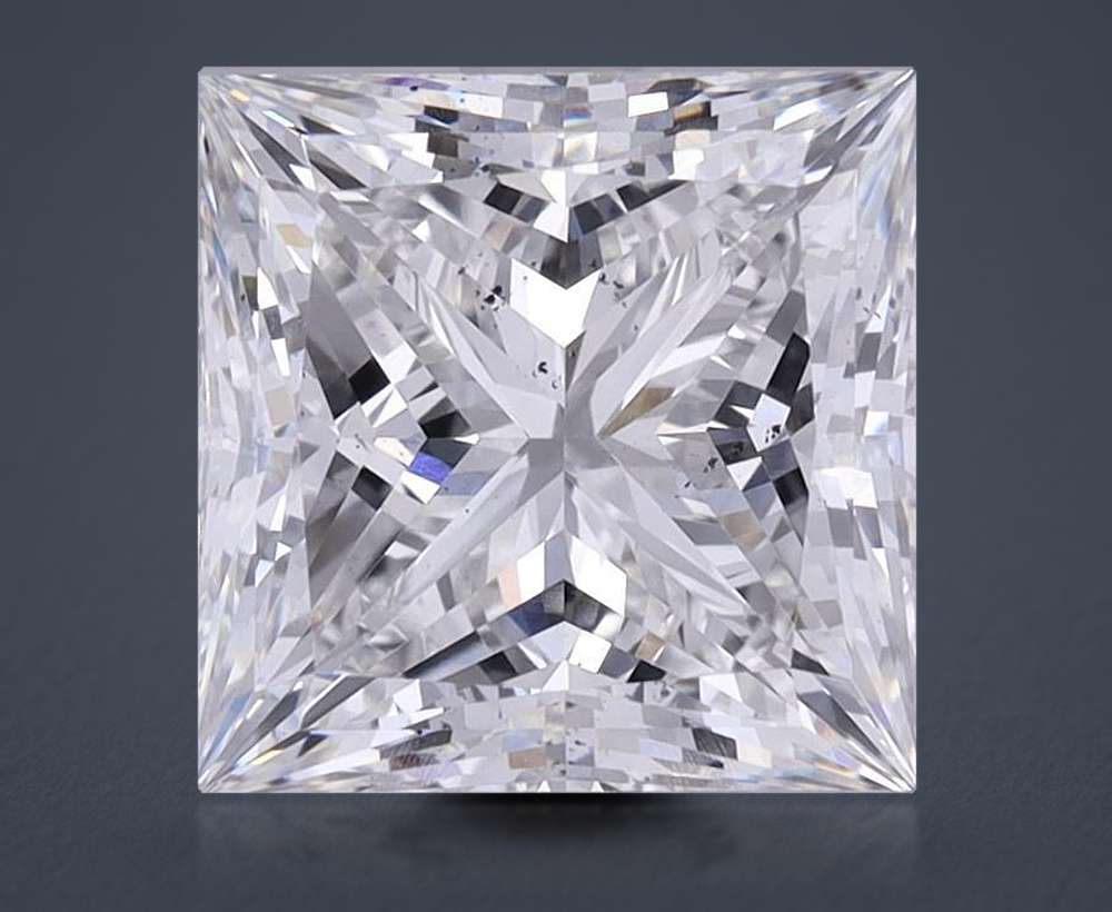 3.85 Carat Princess Lab Diamond