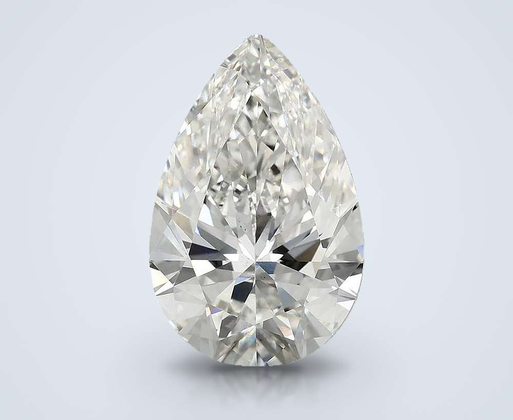 5.71 Carat Pear Lab Diamond