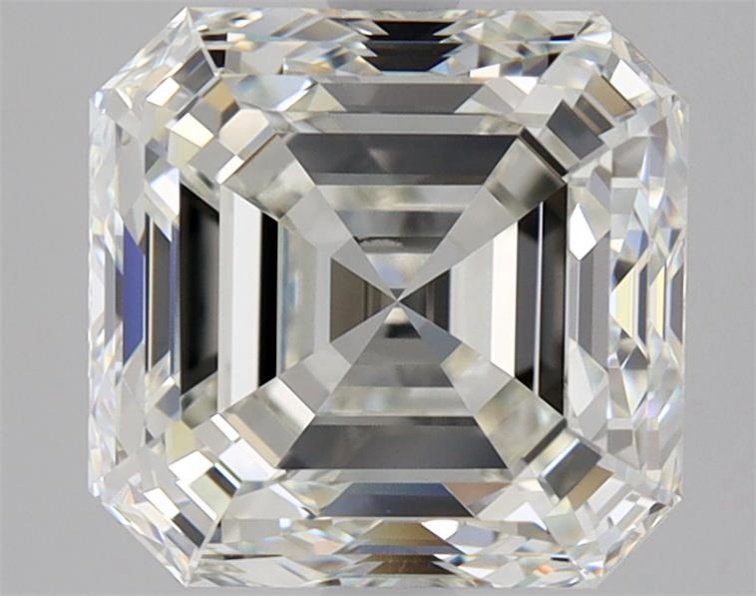 3.01ct I VVS2 Very Good Cut Asscher Diamond