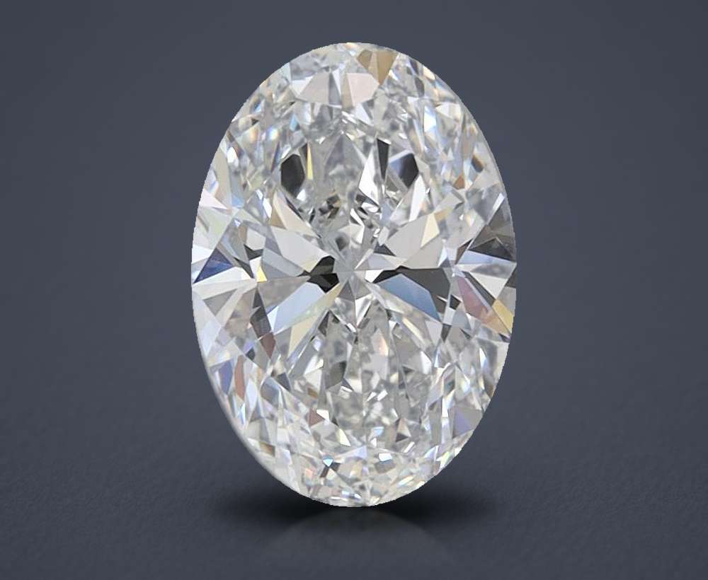 1.24 Carat Oval Lab Diamond