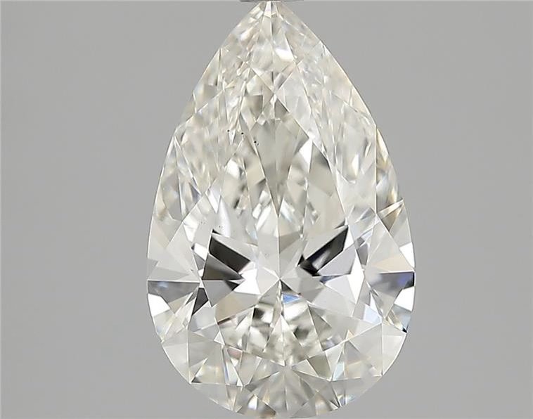 1.78ct H VS1 Rare Carat Ideal Cut Pear Lab Grown Diamond