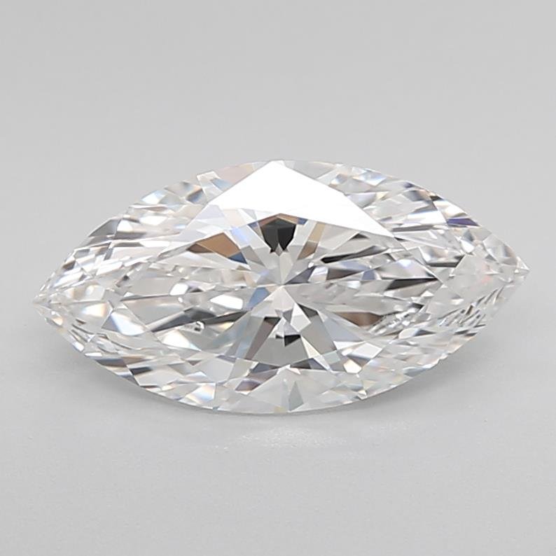 1.51ct D VVS2 Rare Carat Ideal Cut Marquise Lab Grown Diamond