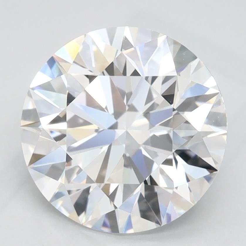 2.19ct D VVS1 Rare Carat Ideal Cut Round Lab Grown Diamond
