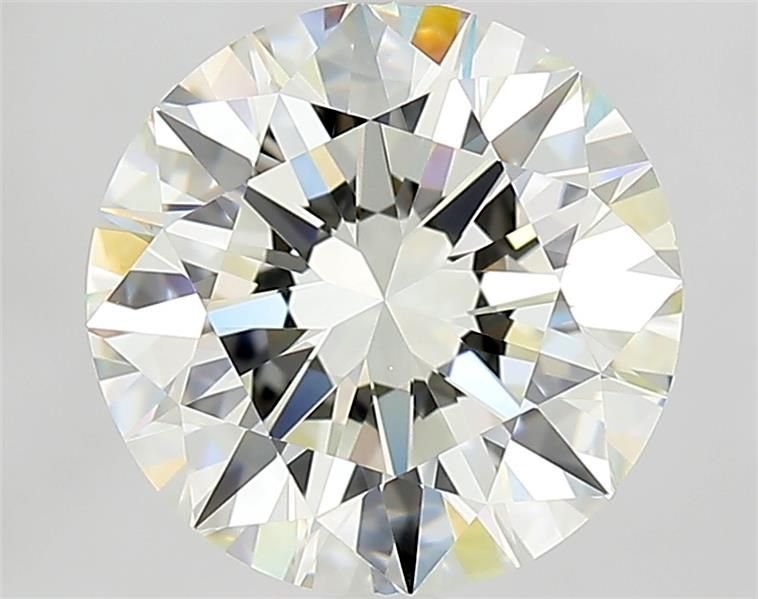 3.01ct J VS1 Rare Carat Ideal Cut Round Diamond