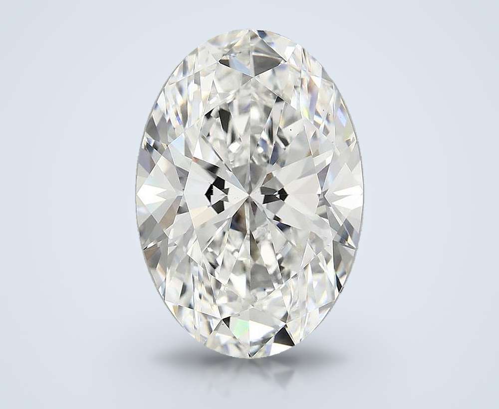 6.10 Carat Oval Lab Diamond