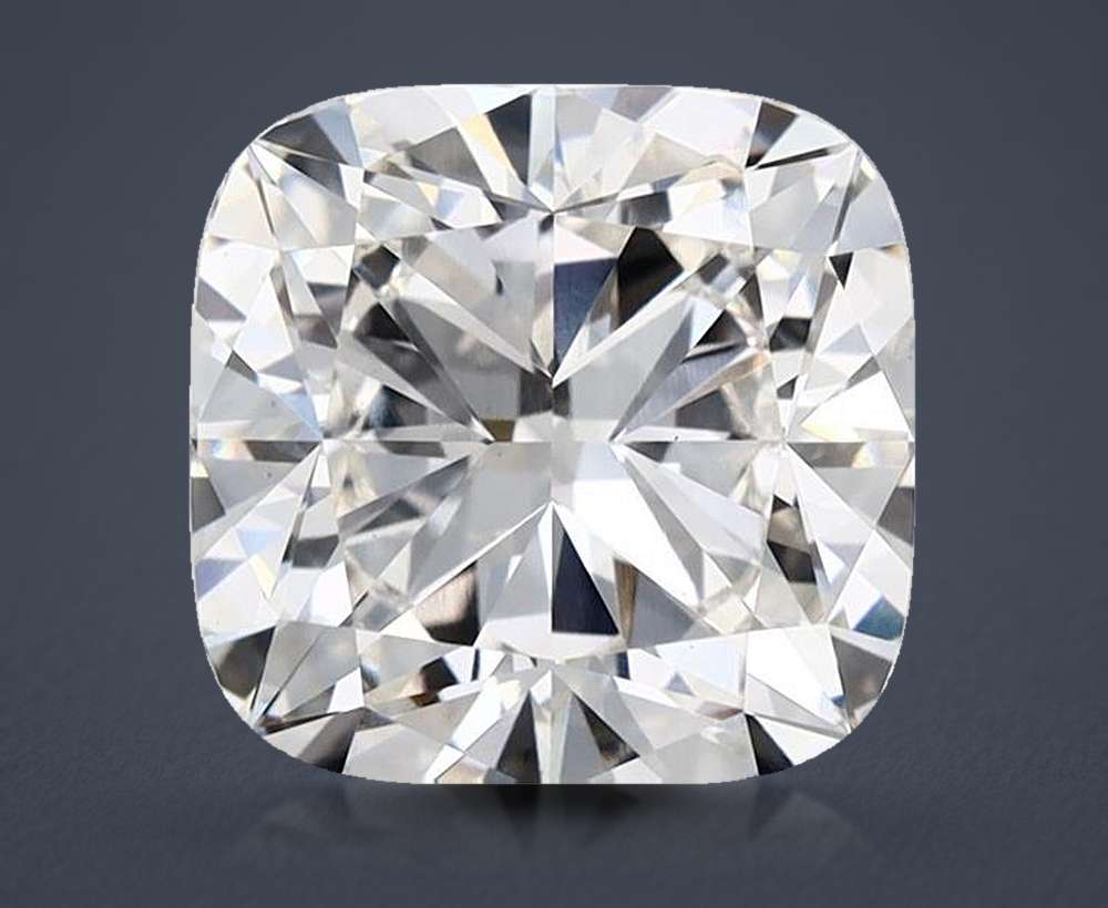 3.70 Carat Cushion Lab Diamond