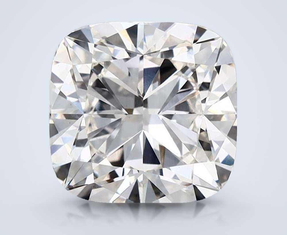 3.70 Carat Cushion Lab Diamond