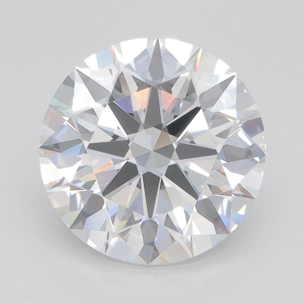 3.29ct E VS1 Rare Carat Ideal Cut Round Lab Grown Diamond