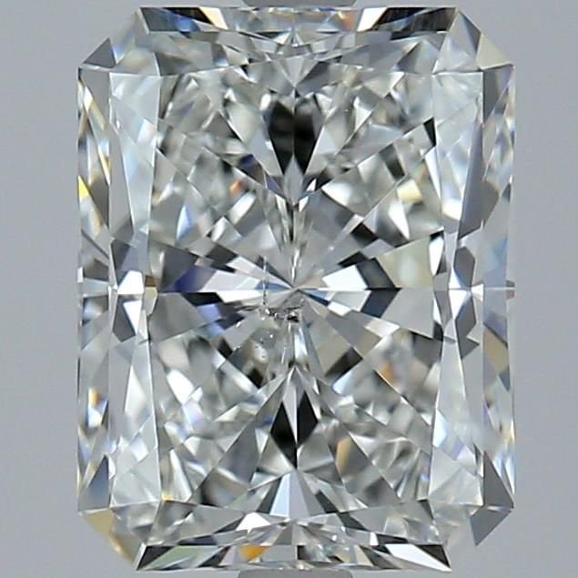 3.03ct G SI2 Rare Carat Ideal Cut Radiant Diamond