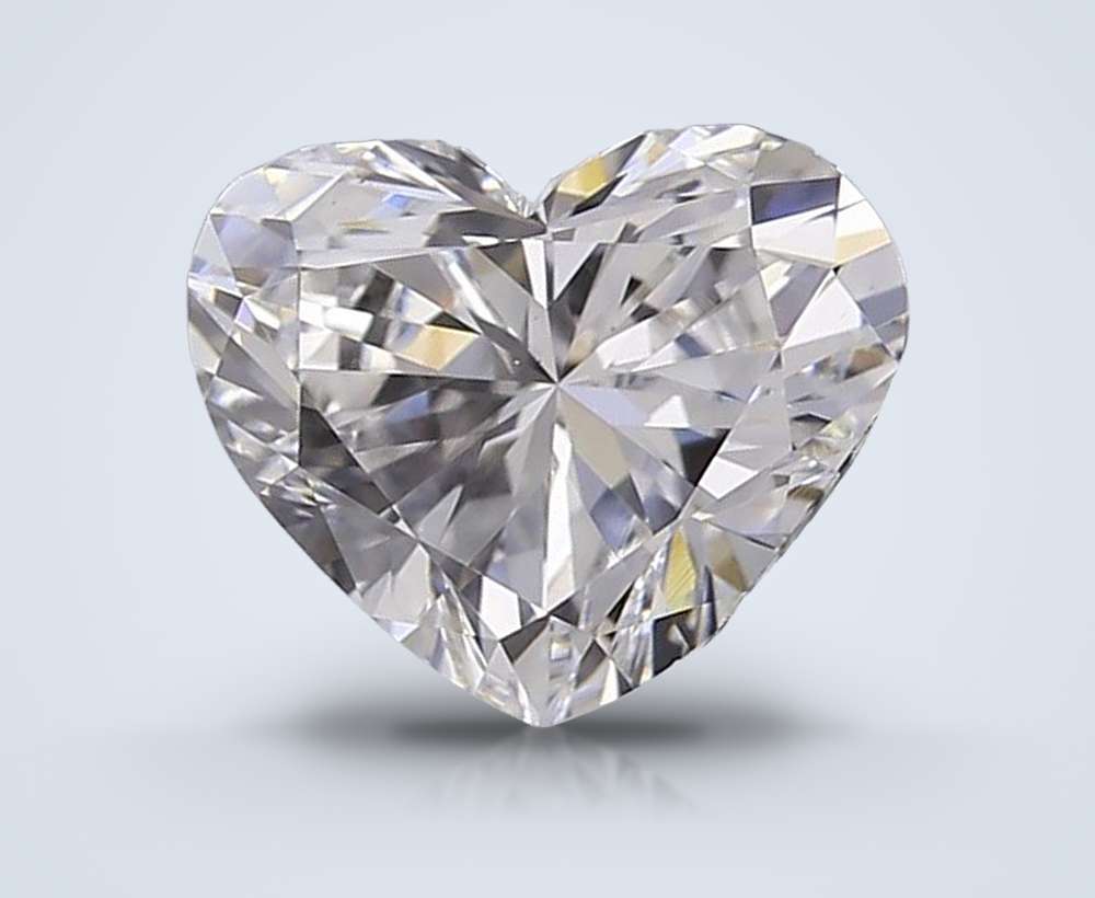 0.68 Carat Heart Lab Diamond