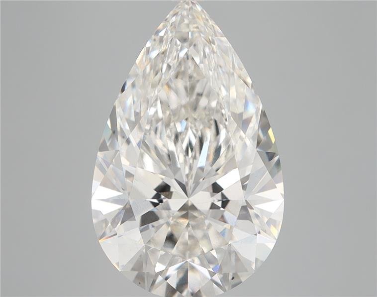 5.08 Carat Pear Lab Diamond