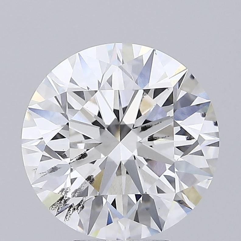 5.06ct F SI1 Excellent Cut Round Lab Grown Diamond