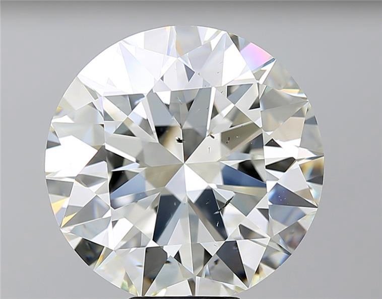 10.08ct K SI1 Rare Carat Ideal Cut Round Diamond