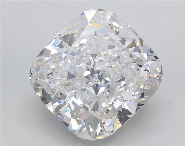 18.25ct E VVS2 Rare Carat Ideal Cut Cushion Lab Grown Diamond