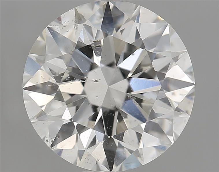 2.09ct I SI2 Rare Carat Ideal Cut Round Diamond