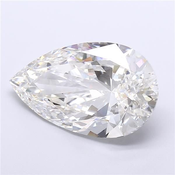 16.06ct G VS1 Rare Carat Ideal Cut Pear Lab Grown Diamond