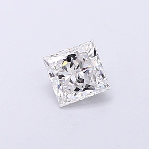 0.36ct E VVS2 Very Good Cut Princess Lab Grown Diamond