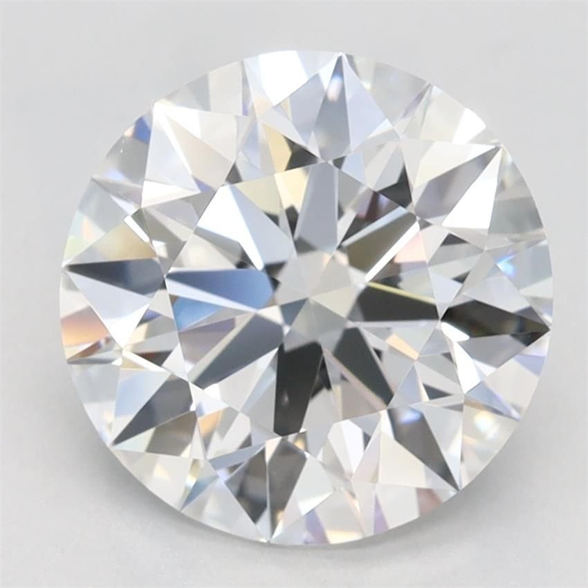 2.65ct D VVS1 Rare Carat Ideal Cut Round Lab Grown Diamond