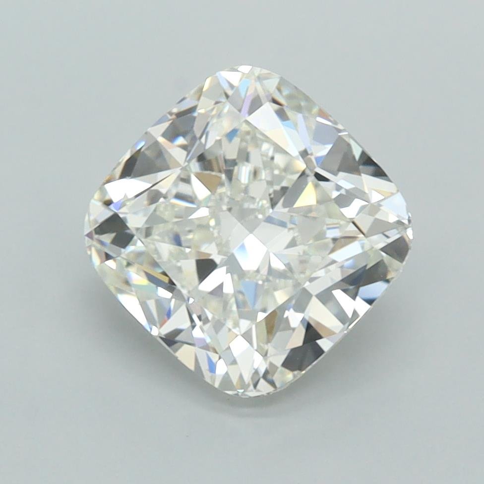 2.63ct G VVS1 Rare Carat Ideal Cut Cushion Lab Grown Diamond