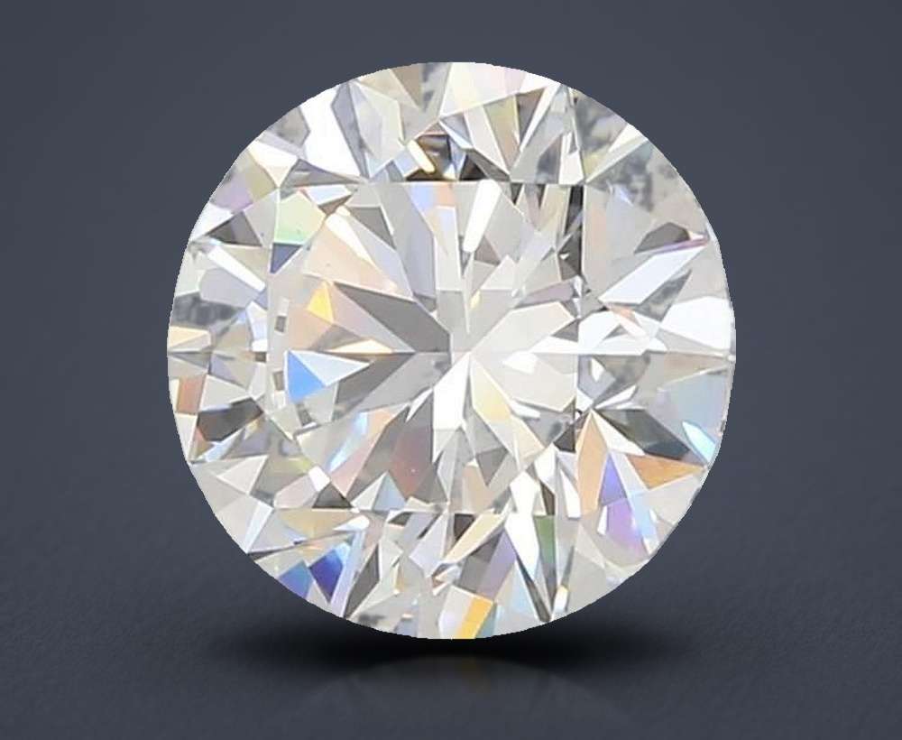 2.95 Carat Round Lab Diamond