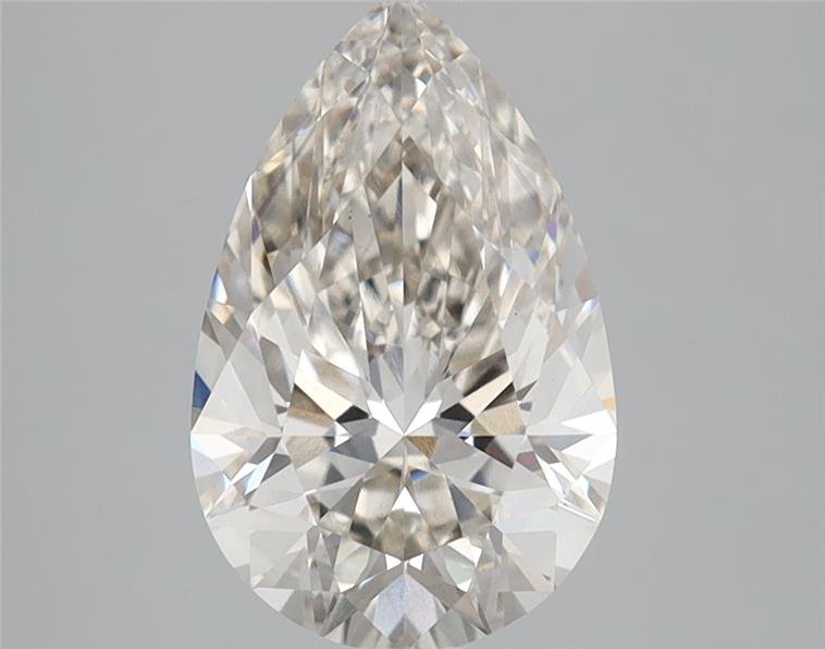 2.01ct I VS1 Rare Carat Ideal Cut Pear Lab Grown Diamond