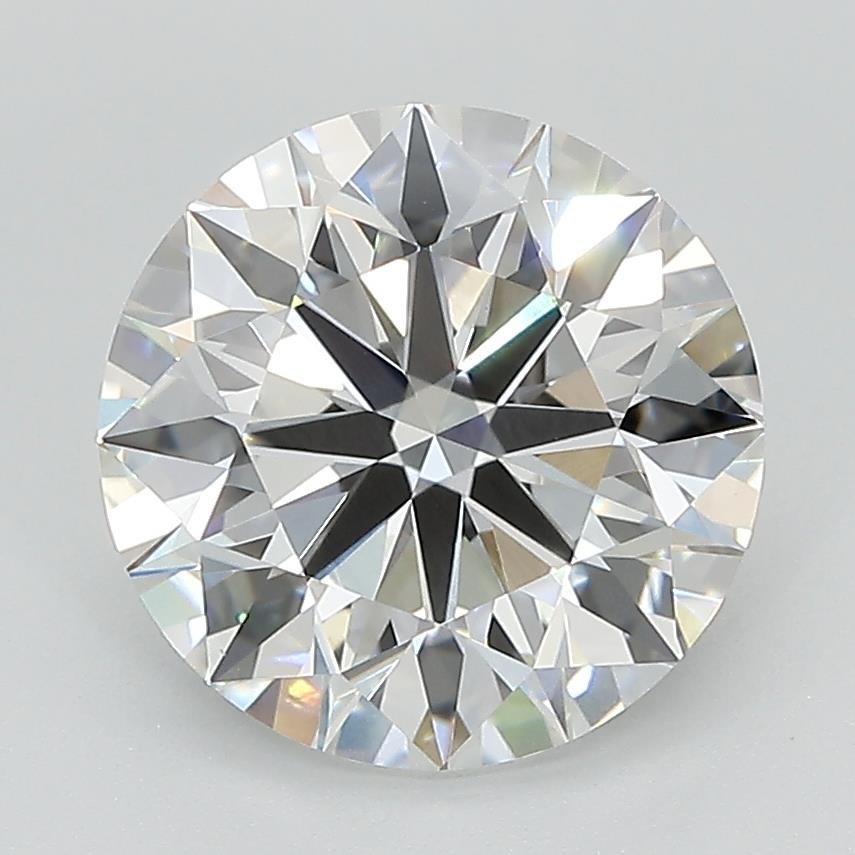 3.24ct E VS1 Rare Carat Ideal Cut Round Lab Grown Diamond