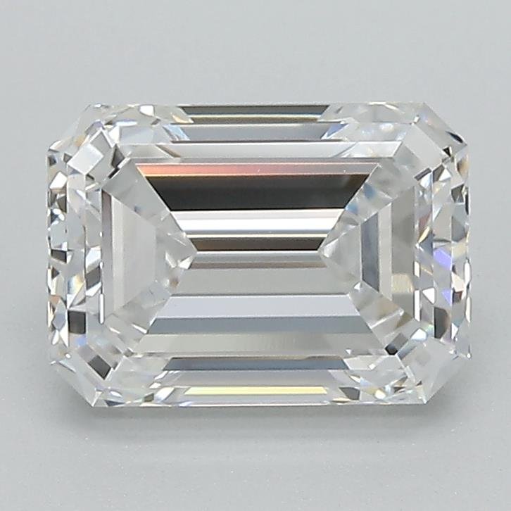 2.01ct E VS1 Rare Carat Ideal Cut Emerald Lab Grown Diamond