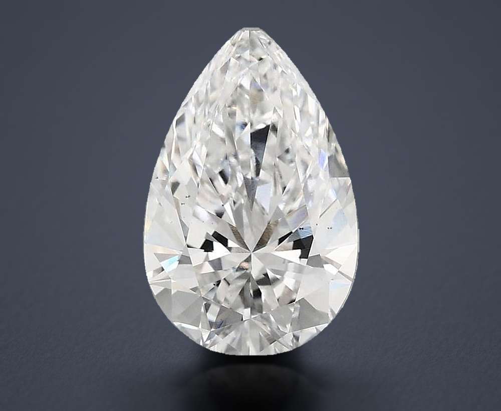 2.53 Carat Pear Lab Diamond