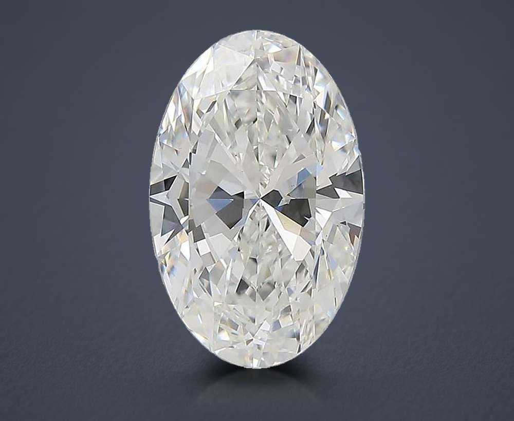 3.50 Carat Oval Lab Diamond