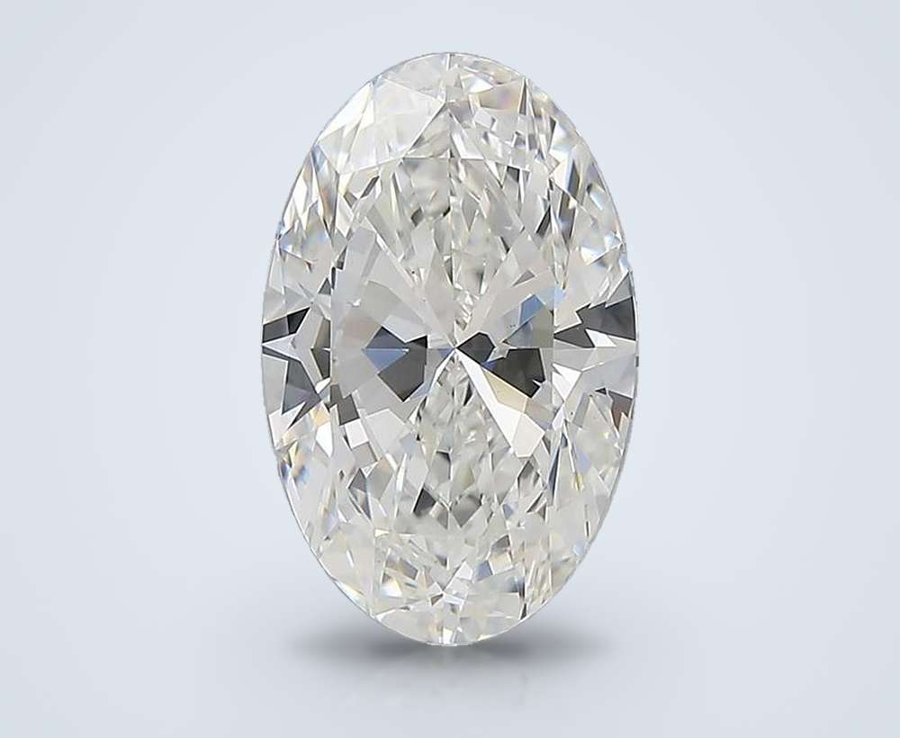 3.50 Carat Oval Lab Diamond
