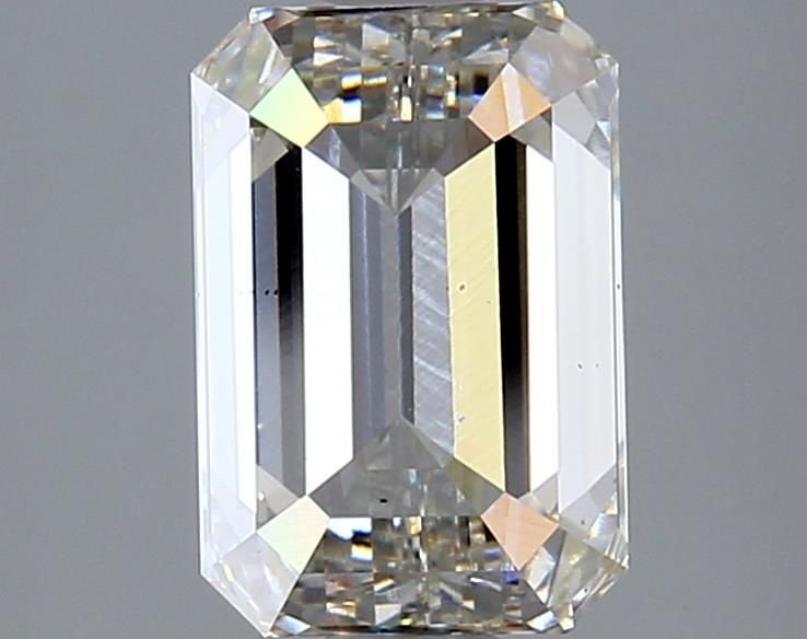 2.57ct I VS2 Rare Carat Ideal Cut Emerald Lab Grown Diamond