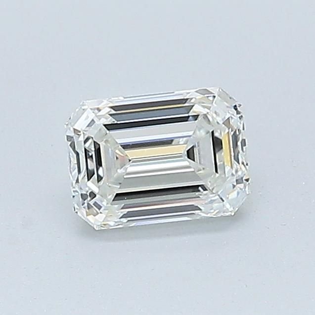 0.50ct H VVS2 Rare Carat Ideal Cut Emerald Diamond