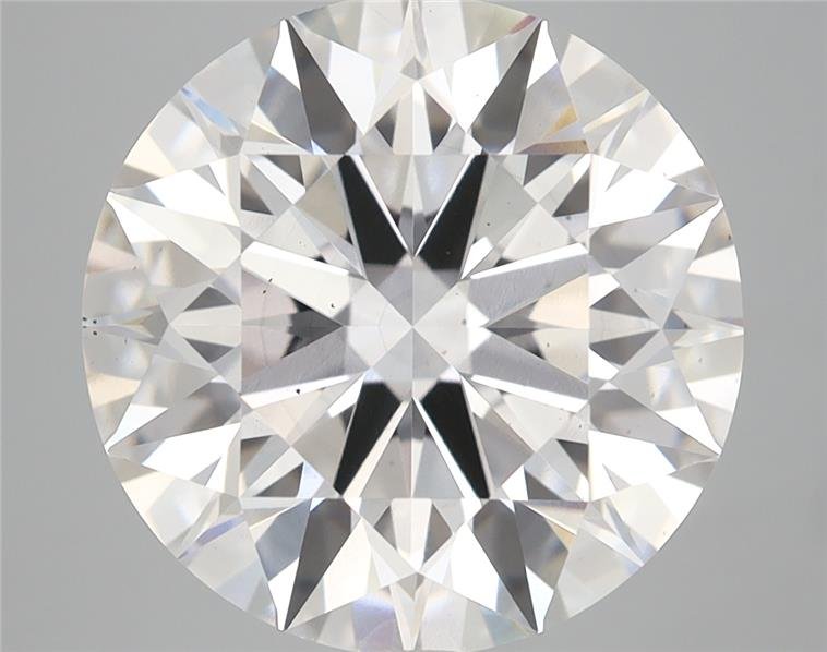 7.12ct F VS2 Rare Carat Ideal Cut Round Lab Grown Diamond