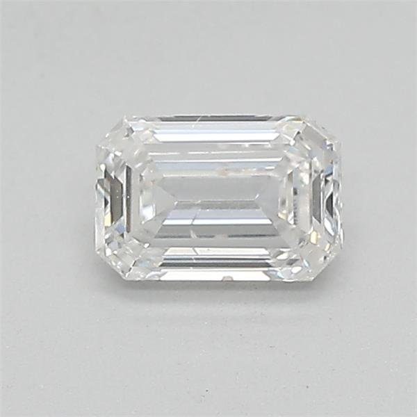 0.41ct F SI1 Very Good Cut Emerald Lab Grown Diamond