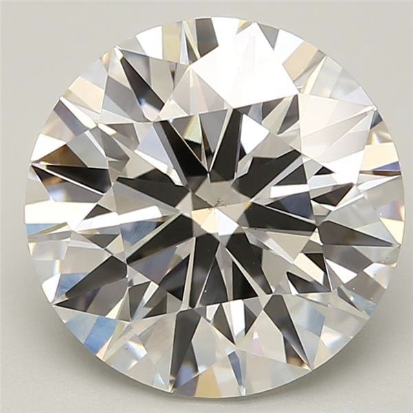 6.02ct H VS1 Excellent Cut Round Lab Grown Diamond