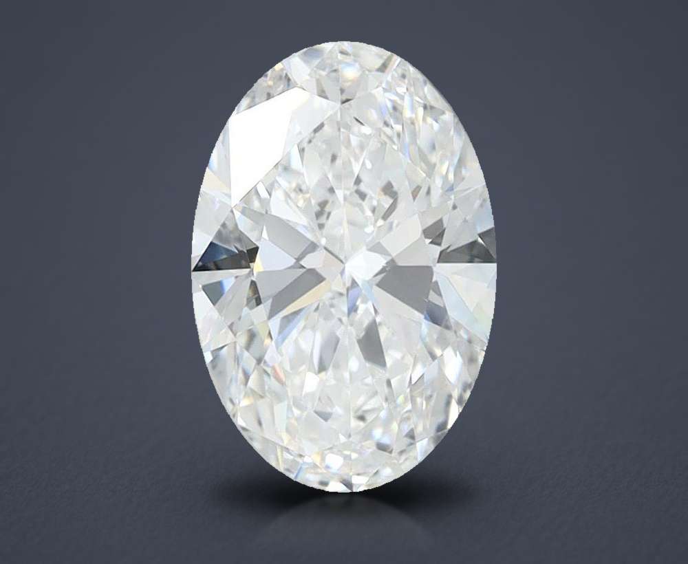 1.42 Carat Oval Lab Diamond